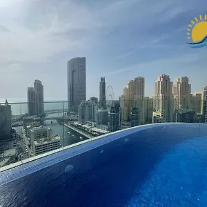 Apartment Marina Walk Gem Modern With Pool & Gym Access, Steps To & Metro Managed By Sunnyhomes, Dubai