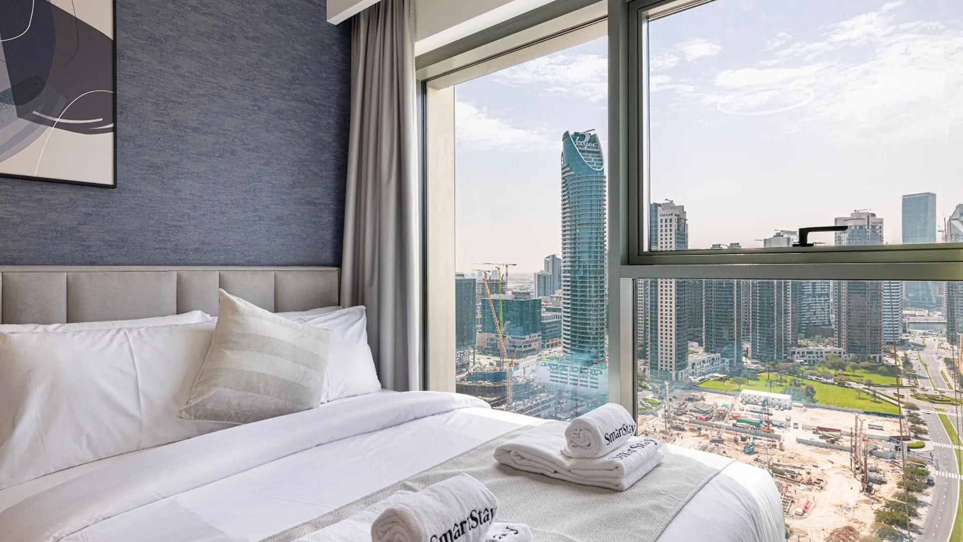 Smartstay At Burj Royale - Full Burj Khalifa View - Brand New Luxury Apartments 迪拜 0*,