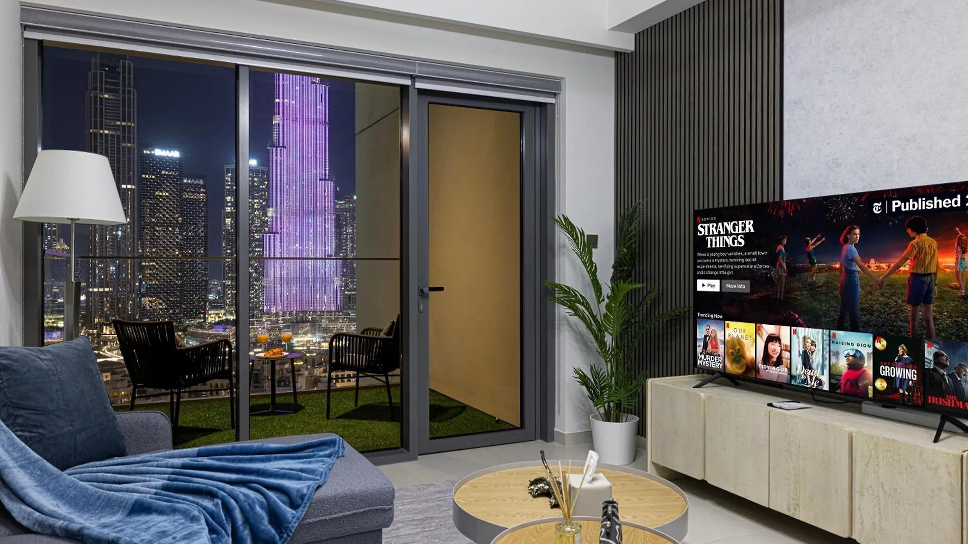 Smartstay At Burj Royale - Full Burj Khalifa View - Brand New Luxury Apartments 迪拜